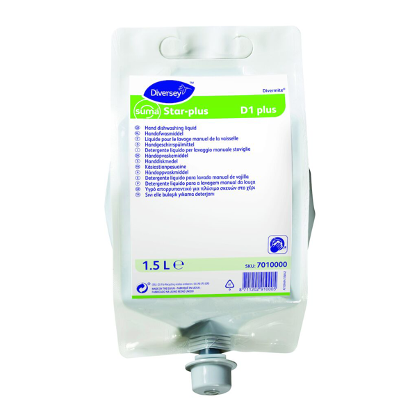 Suma Star Plus D1 uppþvottaþykkni 1,5L