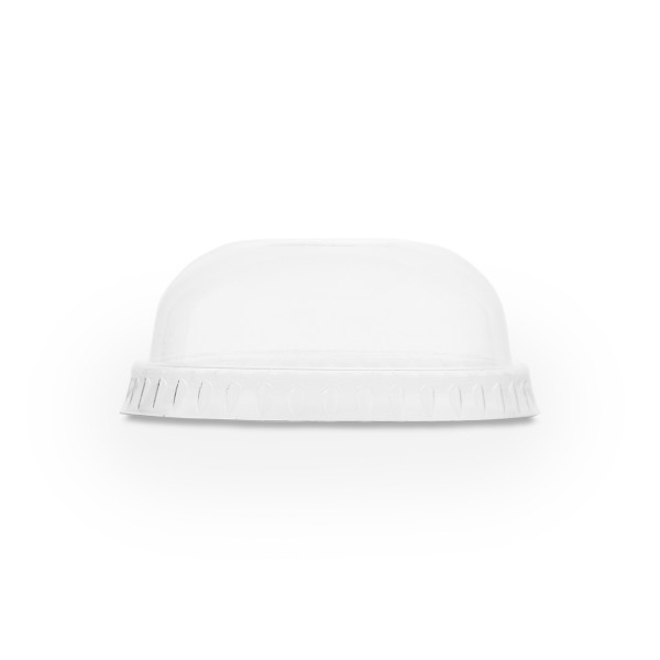 Vegware Lok glært/kúpt lokað 76mm PLA 50 stk