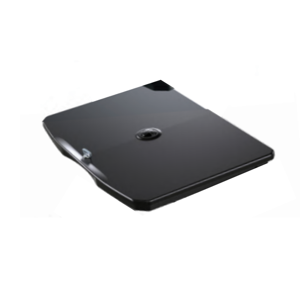 TWT Cushioned cover lid in pp with key black