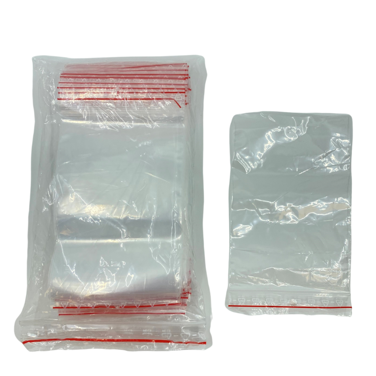 LD Plastpoki m/rennilás 10x15cm 1000stk