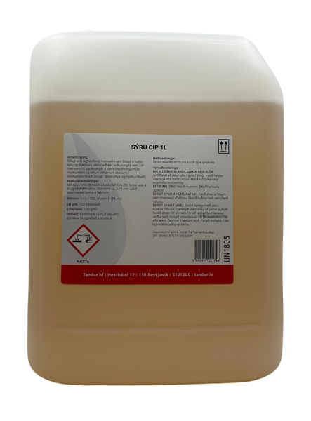 Sýru-CIP 1L 20L (26 KG)