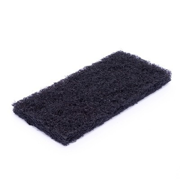 Gólfrispa svört 25x10x2.5cm 1stk