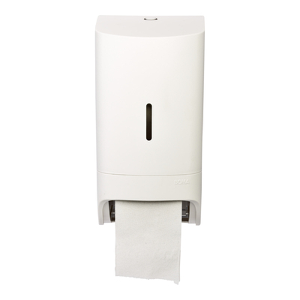 Admire WC skammtari fyrir 2 rúllur hvítur lóðrétt