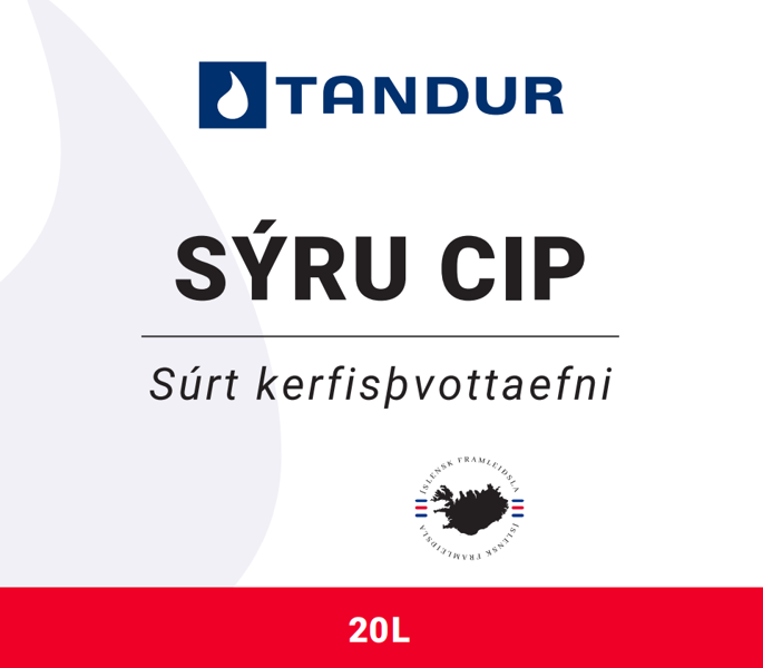 Sýru-CIP 1L 20L (26 KG)