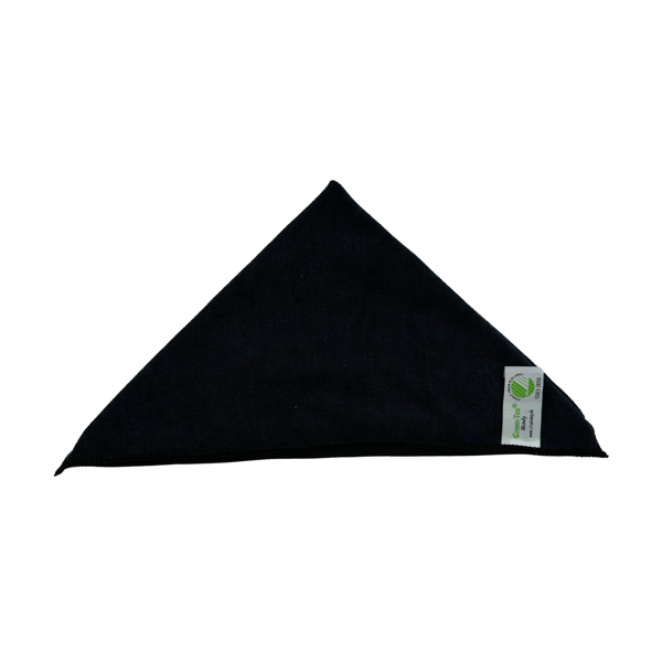 Örtrefjaklútur handy 38cm svartur 10stk
