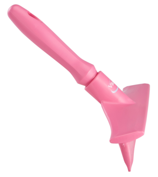 VIKAN Handþvara 24,5cm heilsteypt bleik