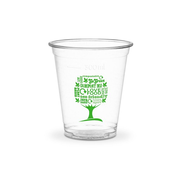 Vegware Glös 360ml/96mm Green Tree 50 stk