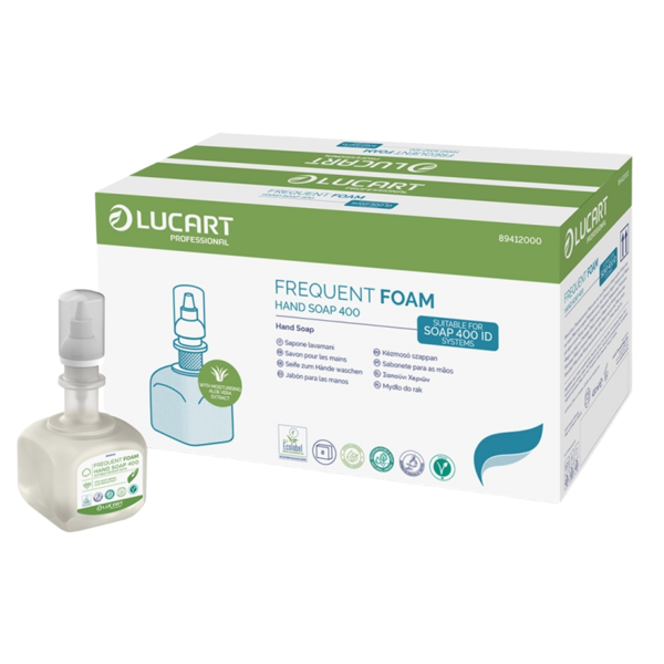 Lucart Froðusápa án ilms 8 x 400ml