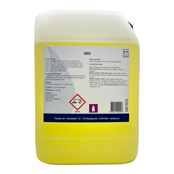 QED uppþv.efni 10L