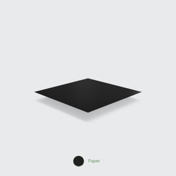 Vegware rör Svart/Pappír 6mm/200mm 250stk