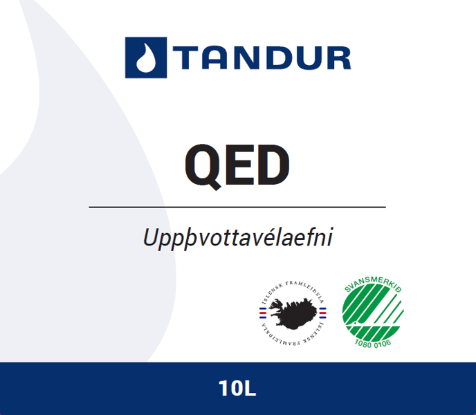 QED uppþv.efni 10L