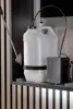 Skápur tveggja eininga, sápu og handblásara
