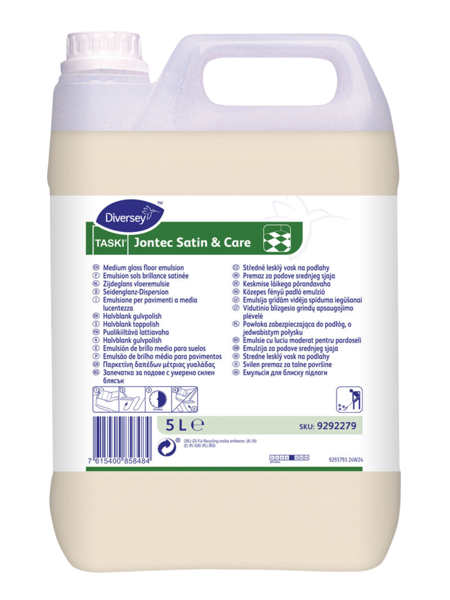 Jontec Satin & Care gólfbón 5L